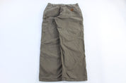 Carhartt Logo Patch Brown Pants
