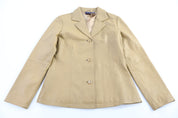 Women's Vintage Hillard & Hanson Tan Leather Jacket