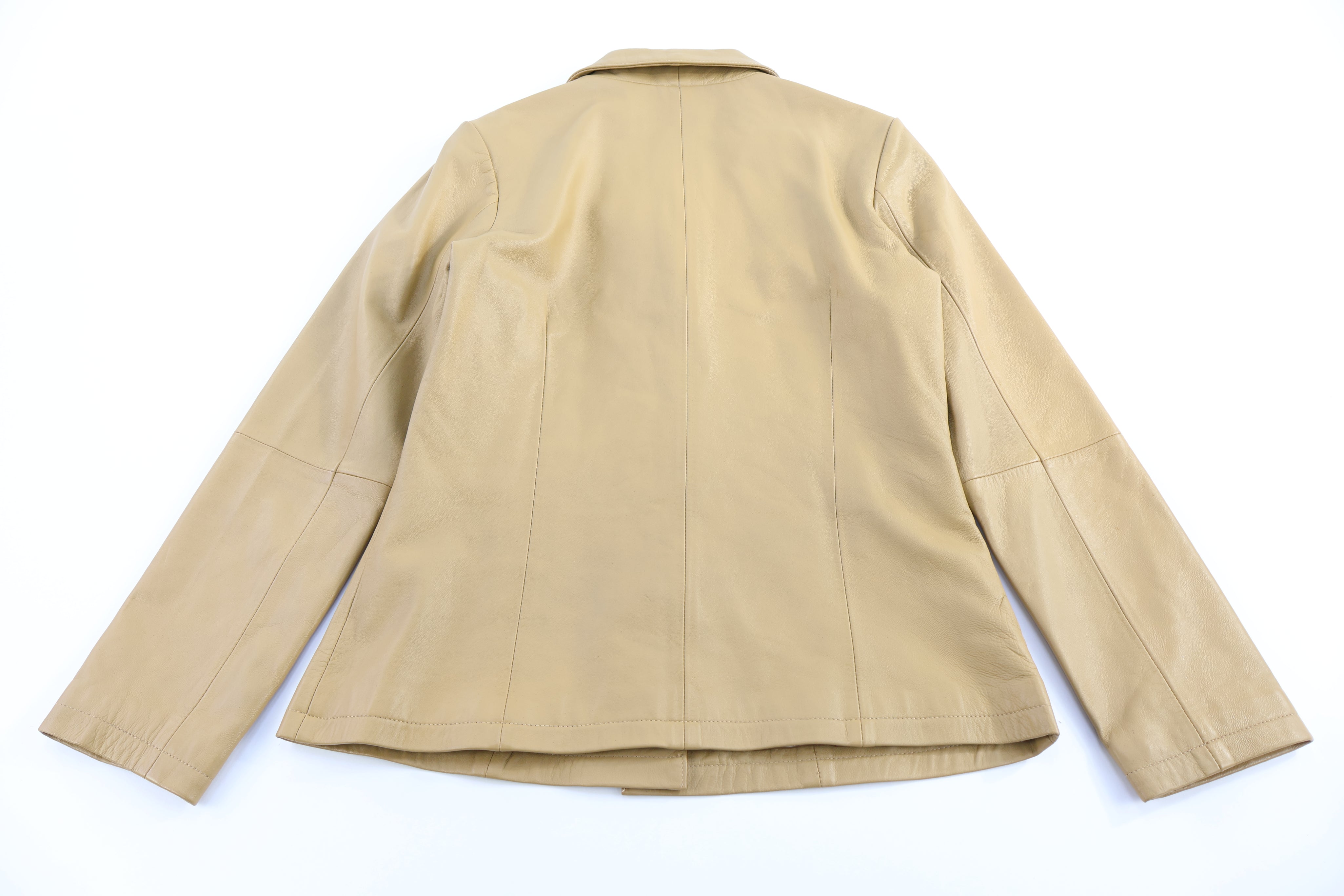 Women's Vintage Hillard & Hanson Tan Leather Jacket
