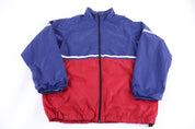 90's Nike Embroidered Logo Multicolor Full Zip Windbreaker
