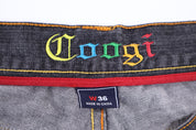Y2K Coogi Dark Wash Denim Shorts