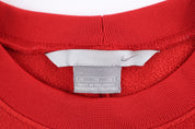 Vintage Nike Red Pullover Fleece Sweater