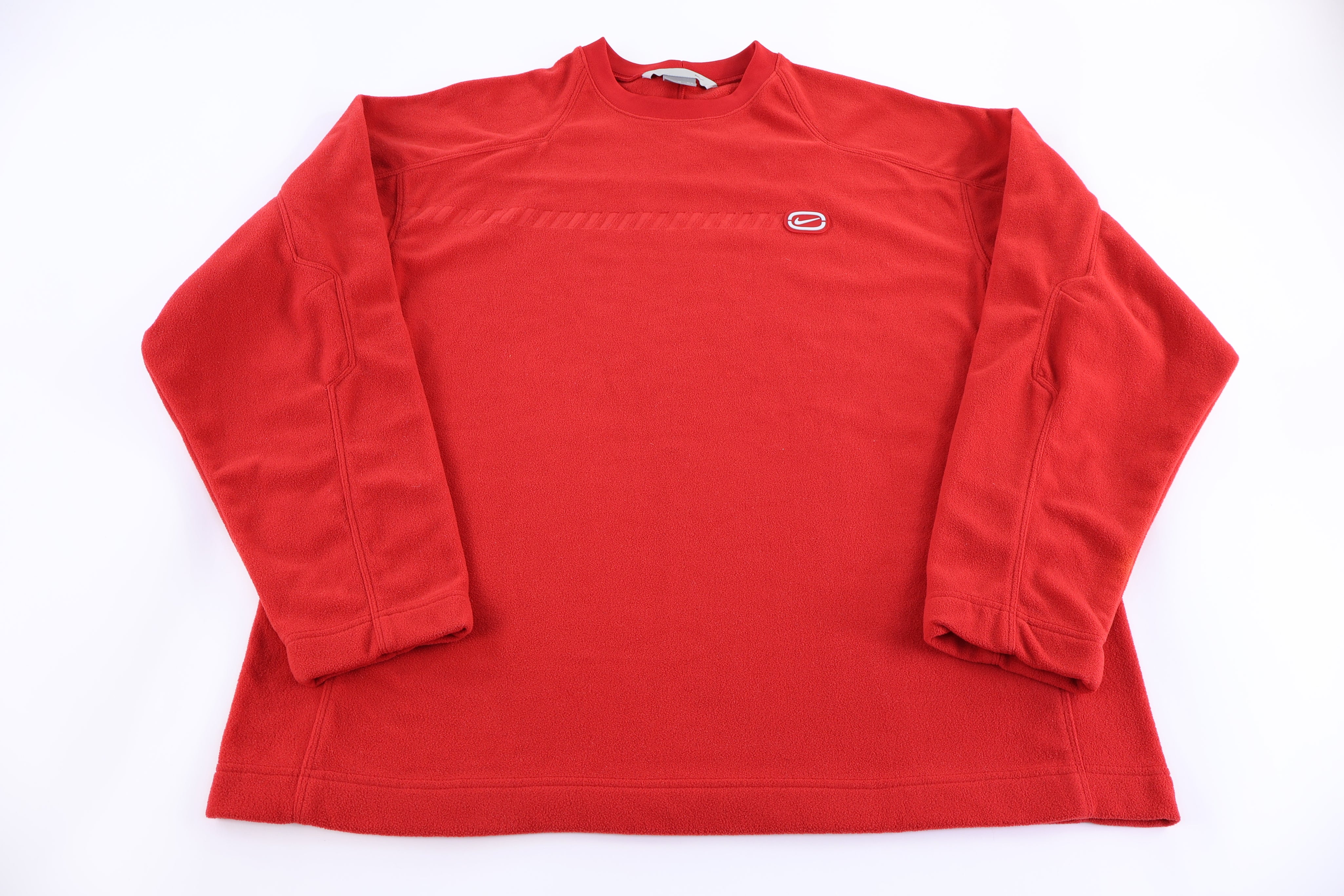 Vintage Nike Red Pullover Fleece Sweater