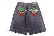 Y2K Coogi Dark Wash Denim Shorts