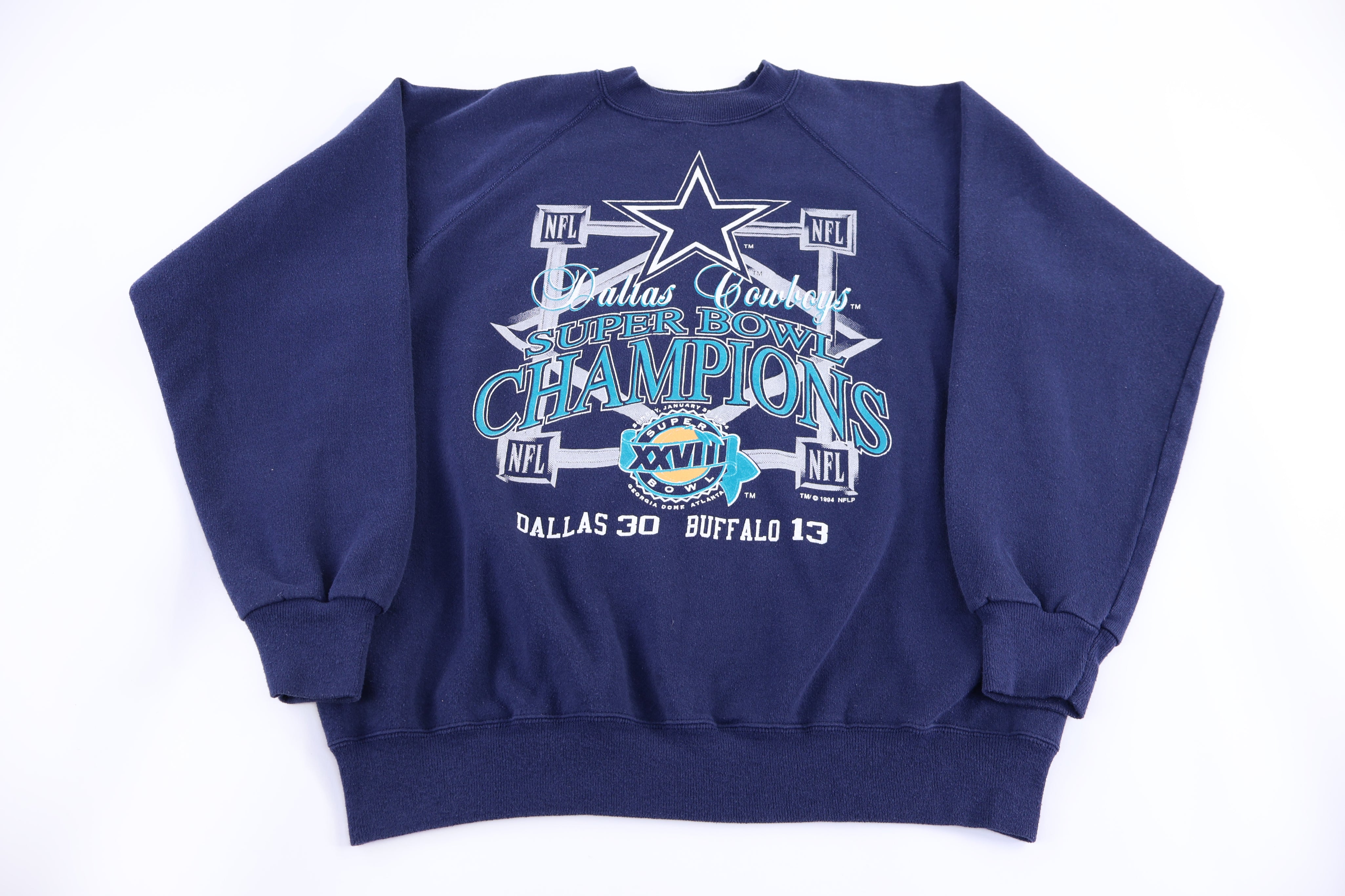 1994 Dallas Cowboys Football Super Bowl Sweatshirt