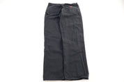 Dickies Logo Patch Black Carpenter Pants