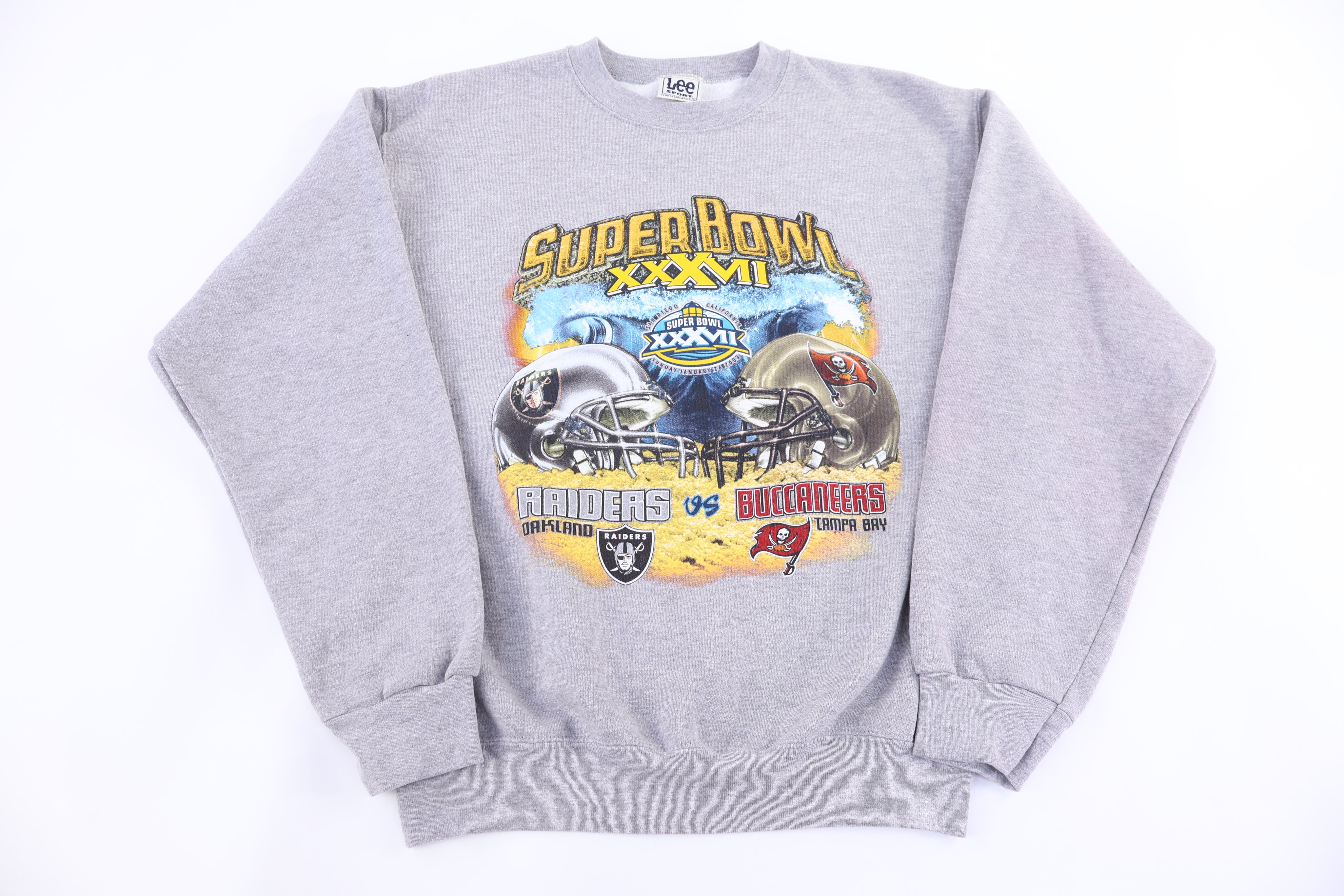 2003 Super Bowl Raiders Vs Buccaneers Sweatshirt