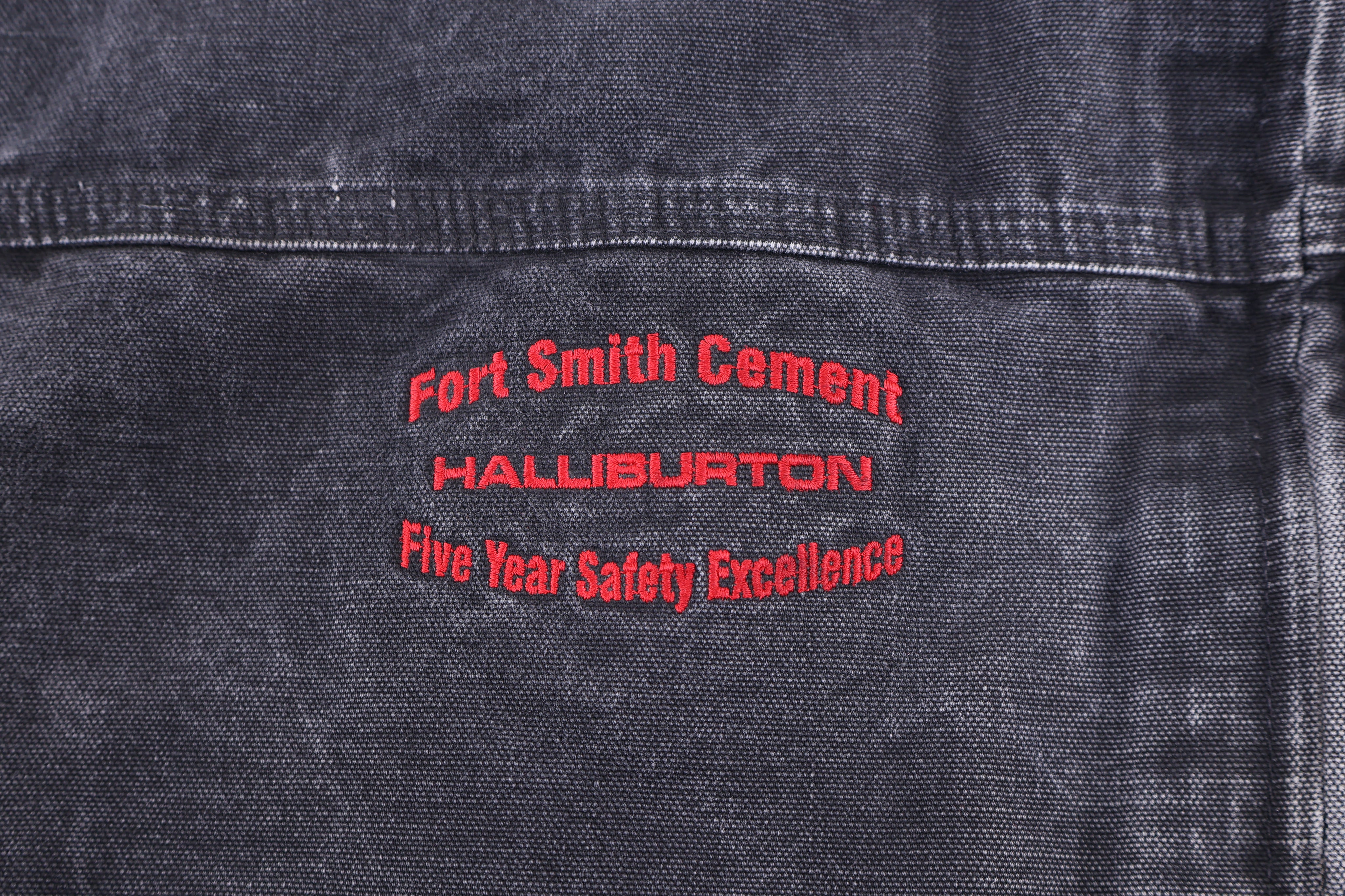 Carhartt Logo Patch Grey Full Zip Jacket
