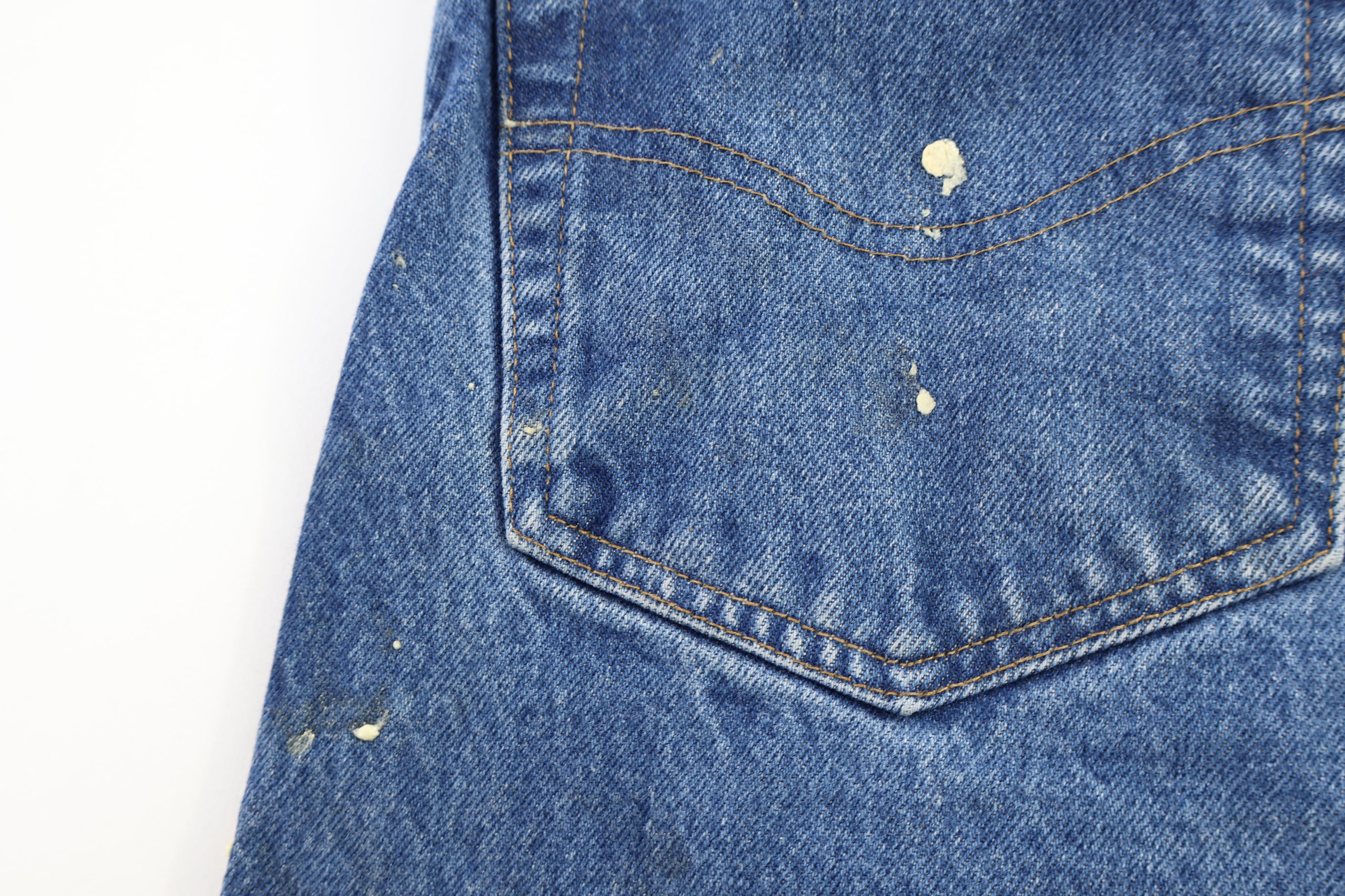 Carhart Logo Patch Dark Wash Denim Jeans