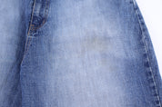 Y2K Moffat Jeans Dark Wash Denim Shorts