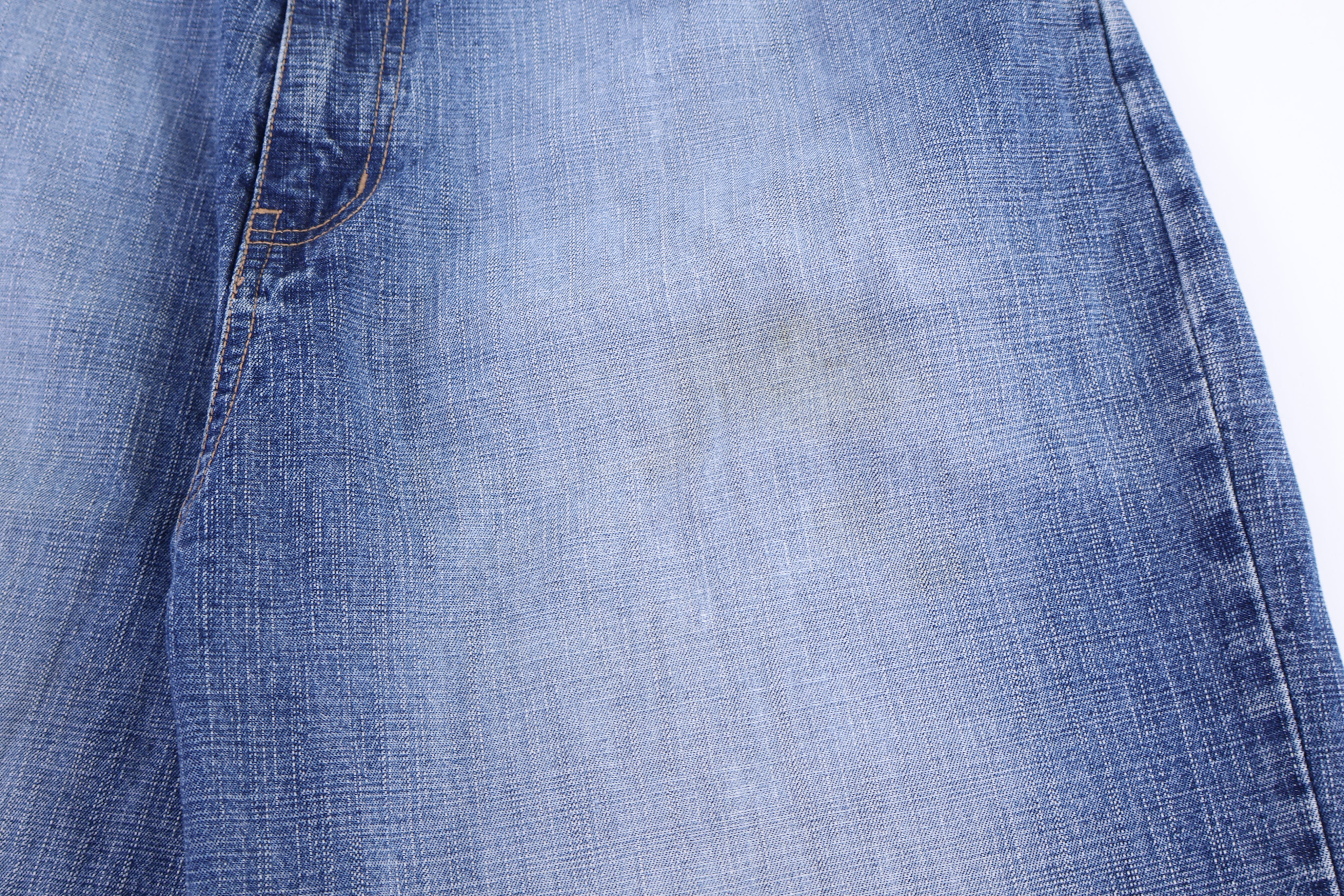 Y2K Moffat Jeans Dark Wash Denim Shorts