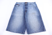 Y2K Moffat Jeans Dark Wash Denim Shorts