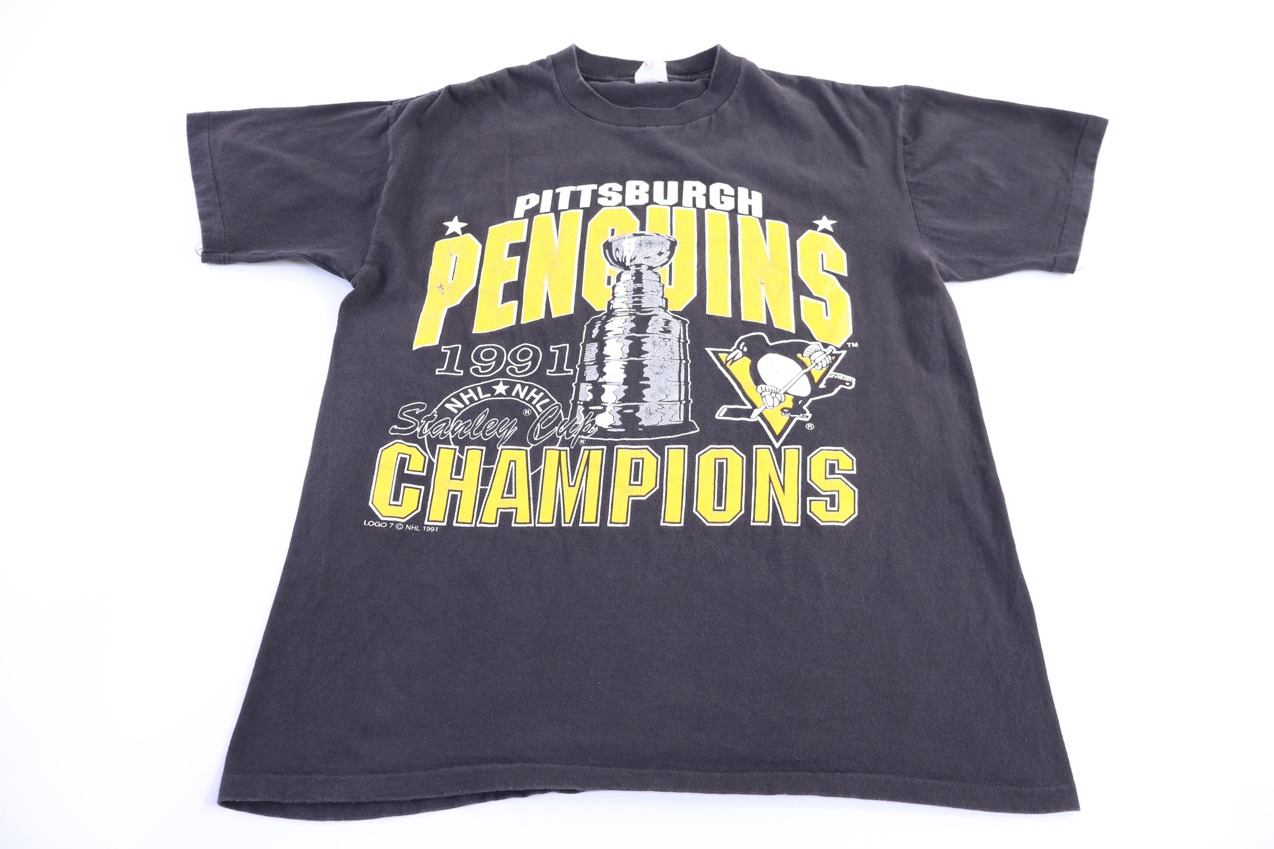 90's Pittsburgh Penguins Hockey Champions T-shirt