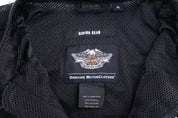 Harley Davidson Motorcycles Full Zip Biker Jacket