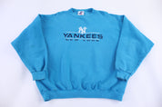 90's New York Yankees Embroidered Sweatshirt