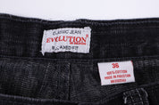 Y2K Evolution Black Denim Shorts