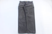 Carhartt Logo Patch Grey Relaxed Fit Pants