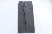 Carhartt Logo Patch Grey Relaxed Fit Pants