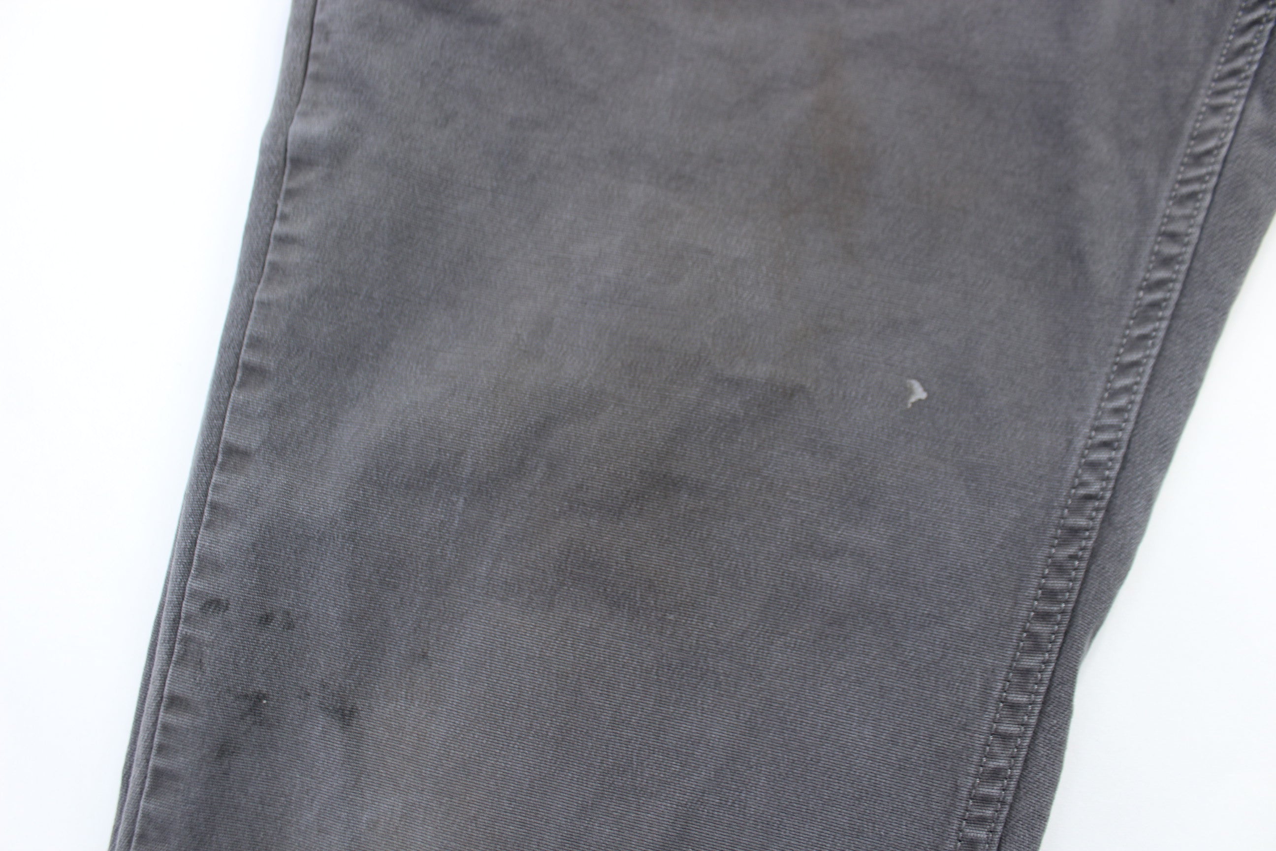 Carhartt Logo Patch Grey Relaxed Fit Pants