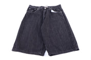 Y2K Evolution Black Denim Shorts