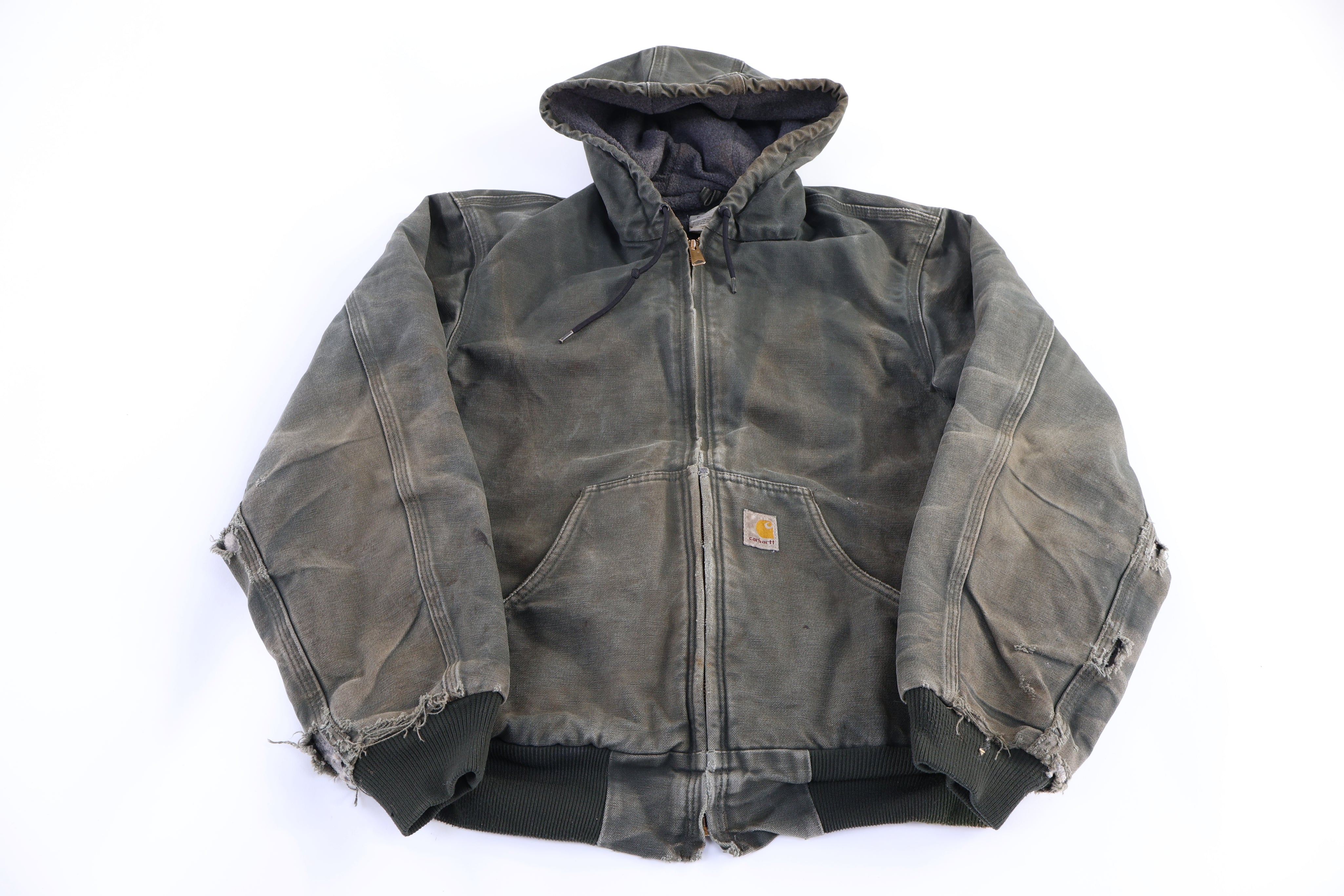 Carhartt Logo Patch Full Zip Jacket