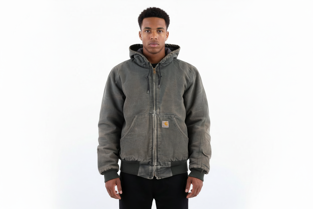 Carhartt Logo Patch Full Zip Jacket