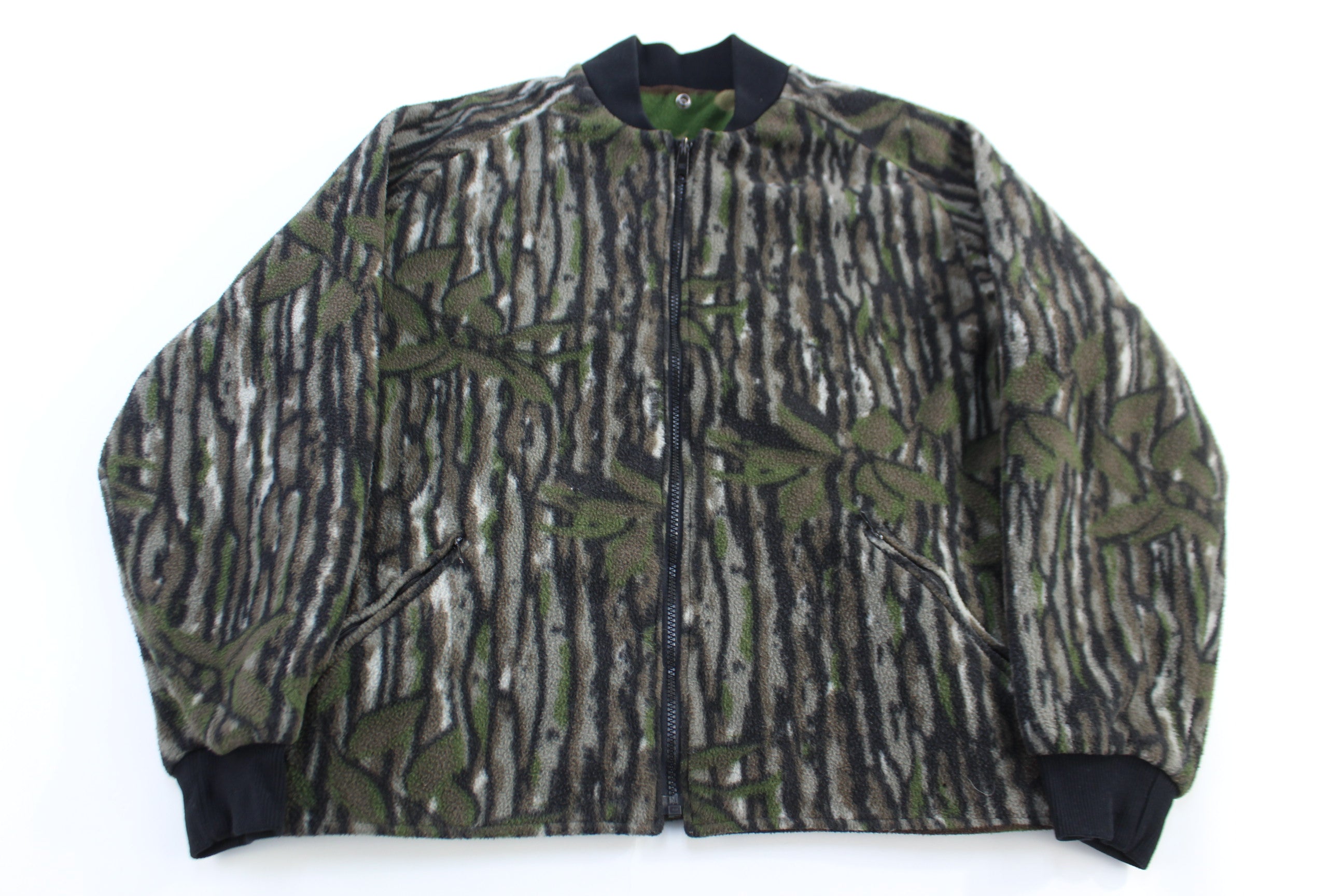 Vintage Cabela's White Tail Reversible Camo Jacket