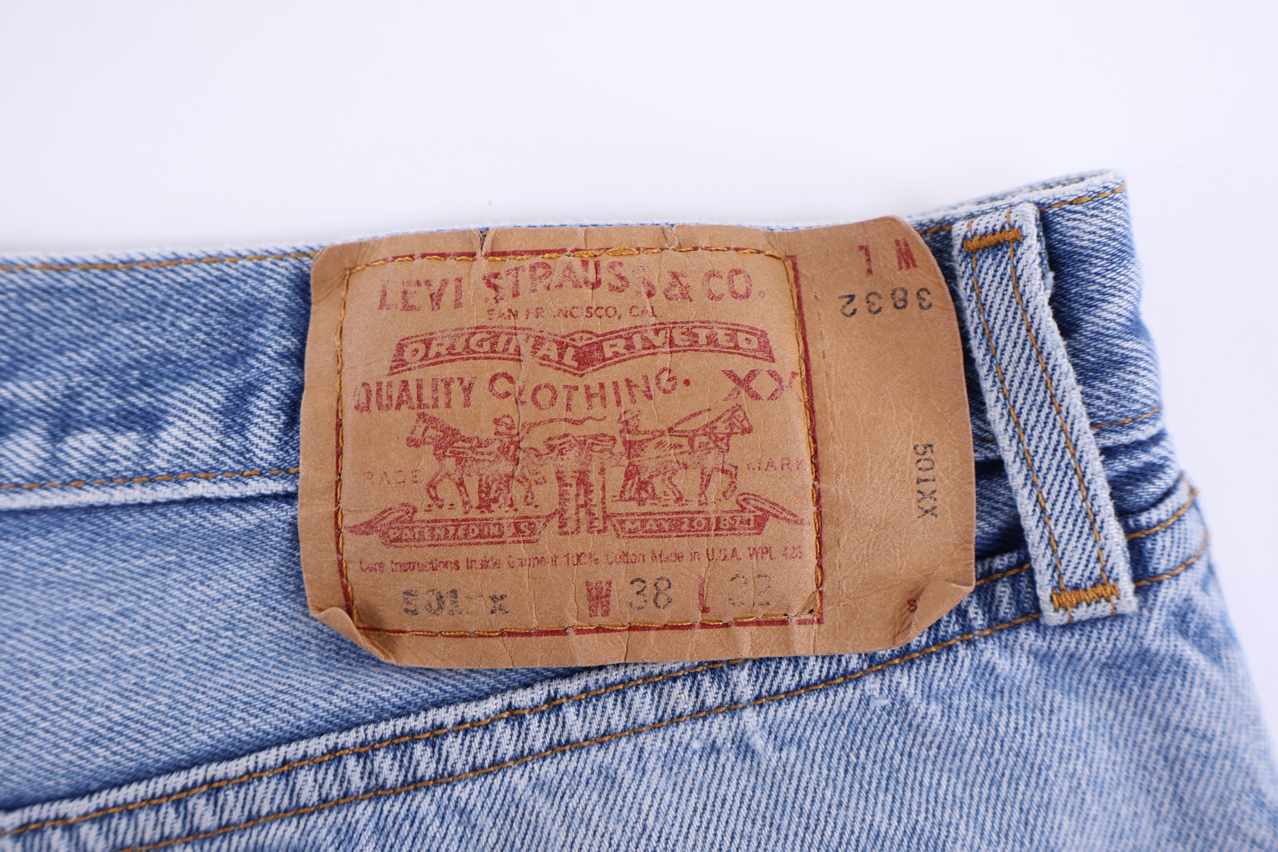 Vintage Levi's 501 Light Waah Denim Jeans