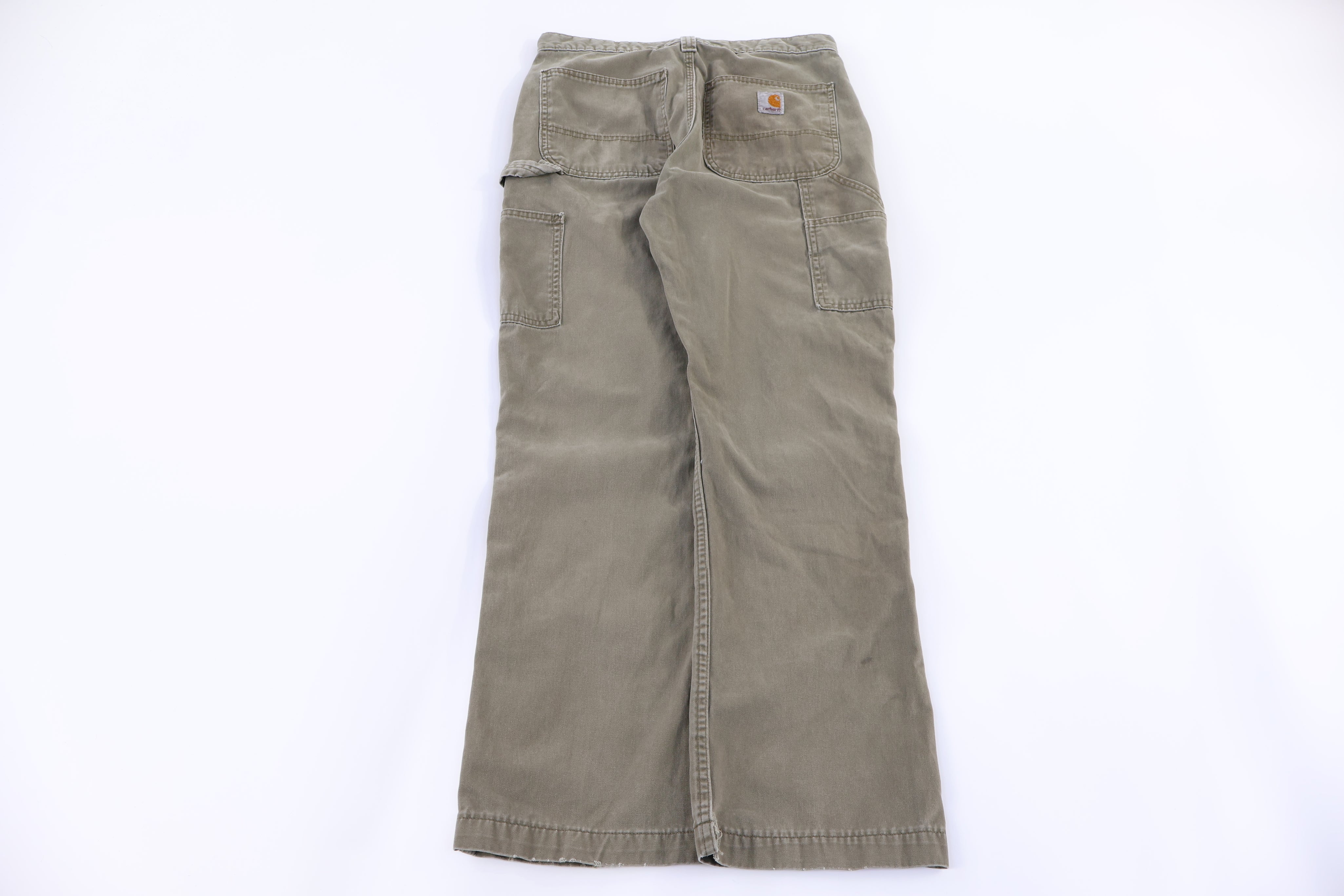 Carhartt Logo Patch Green Pants
