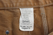 Carhartt Logo Patch Tan Double Knee Pants