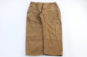 Carhartt Logo Patch Tan Double Knee Pants