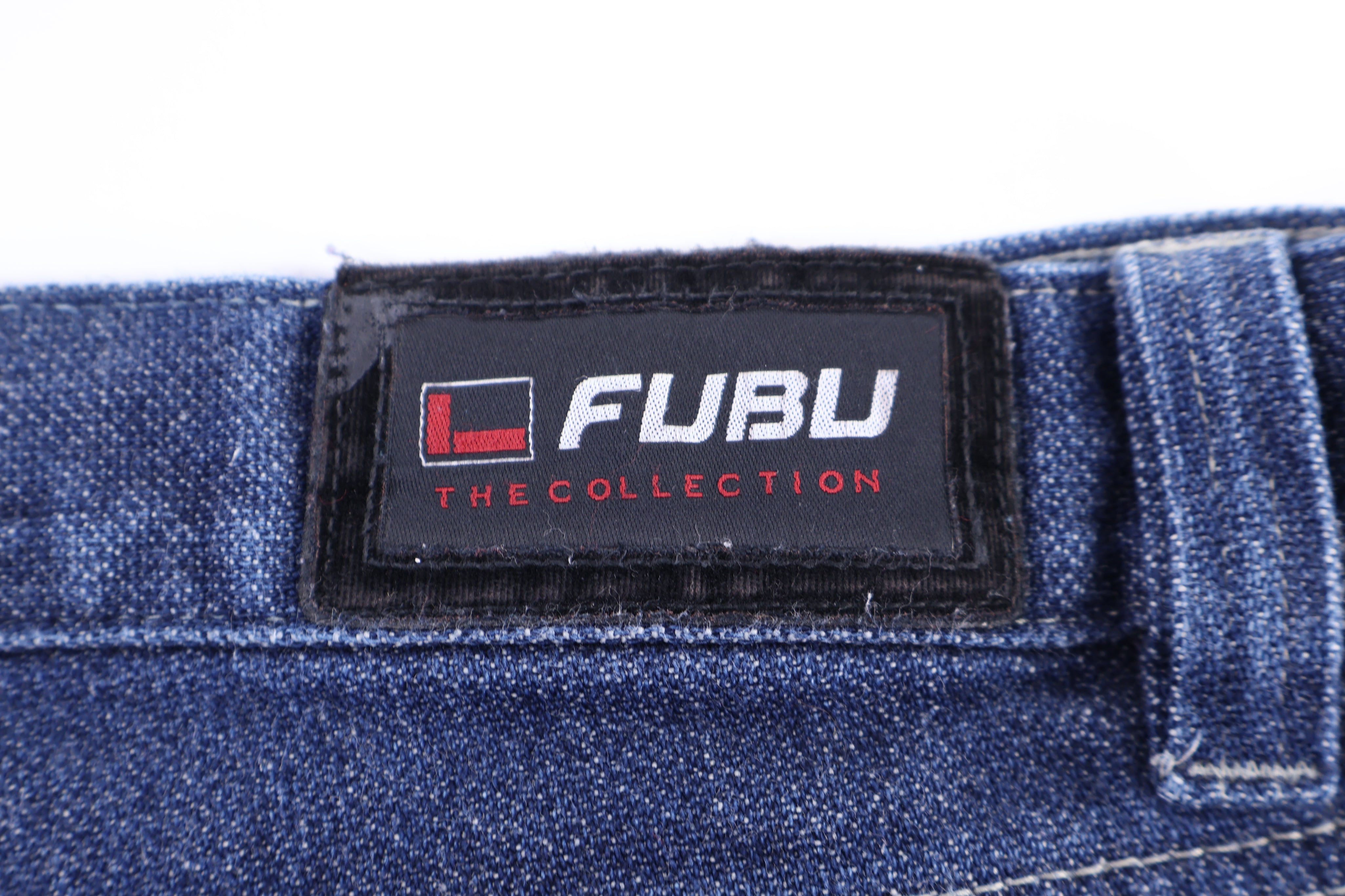 FUBU Dark Wash Denim Shorts