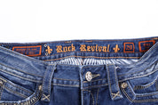 Women's Rock Revival Dark Wash Denim Jeans