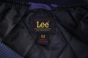 80's Lee Blue Corduroy Bomber Jacket