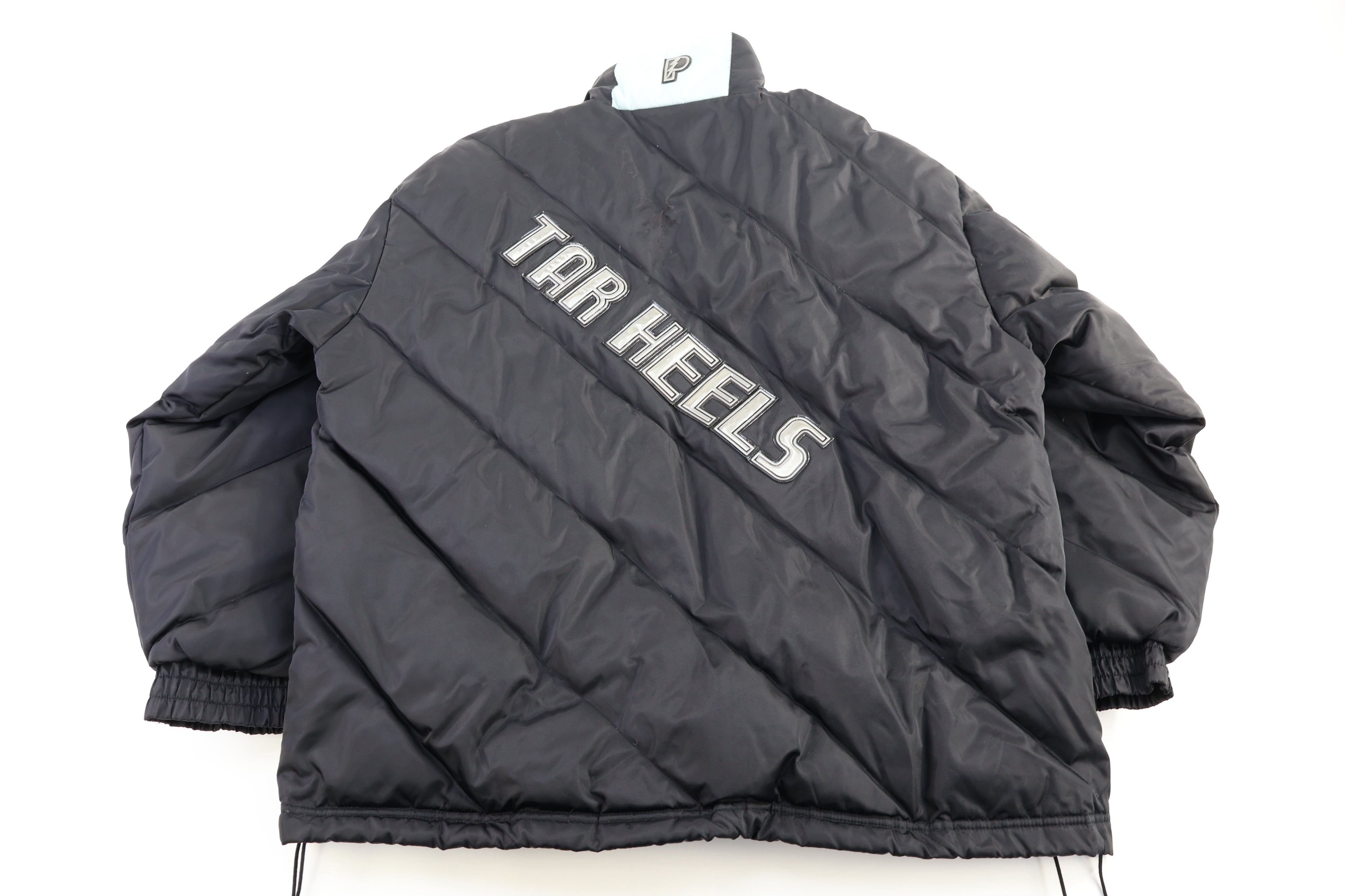 90's North Carolina Tar Heels Full Zip Puffer Jacket