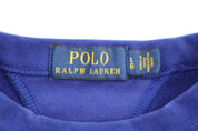Polo Ralph Lauren Embroidered Logo Blue Sweater