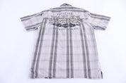 Harley Davidson Motorcycles Short Sleeve Button Down