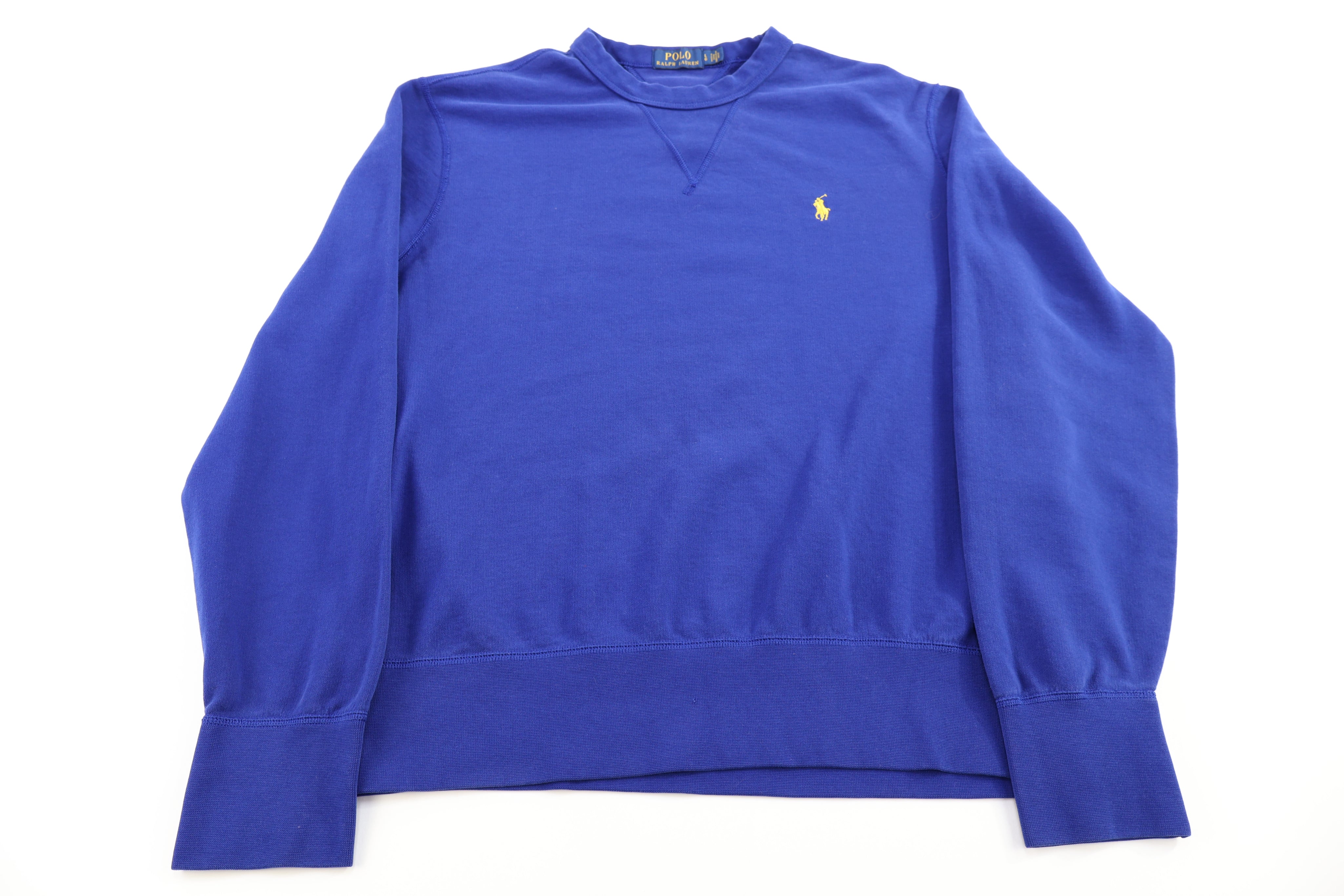 Polo Ralph Lauren Embroidered Logo Blue Sweater
