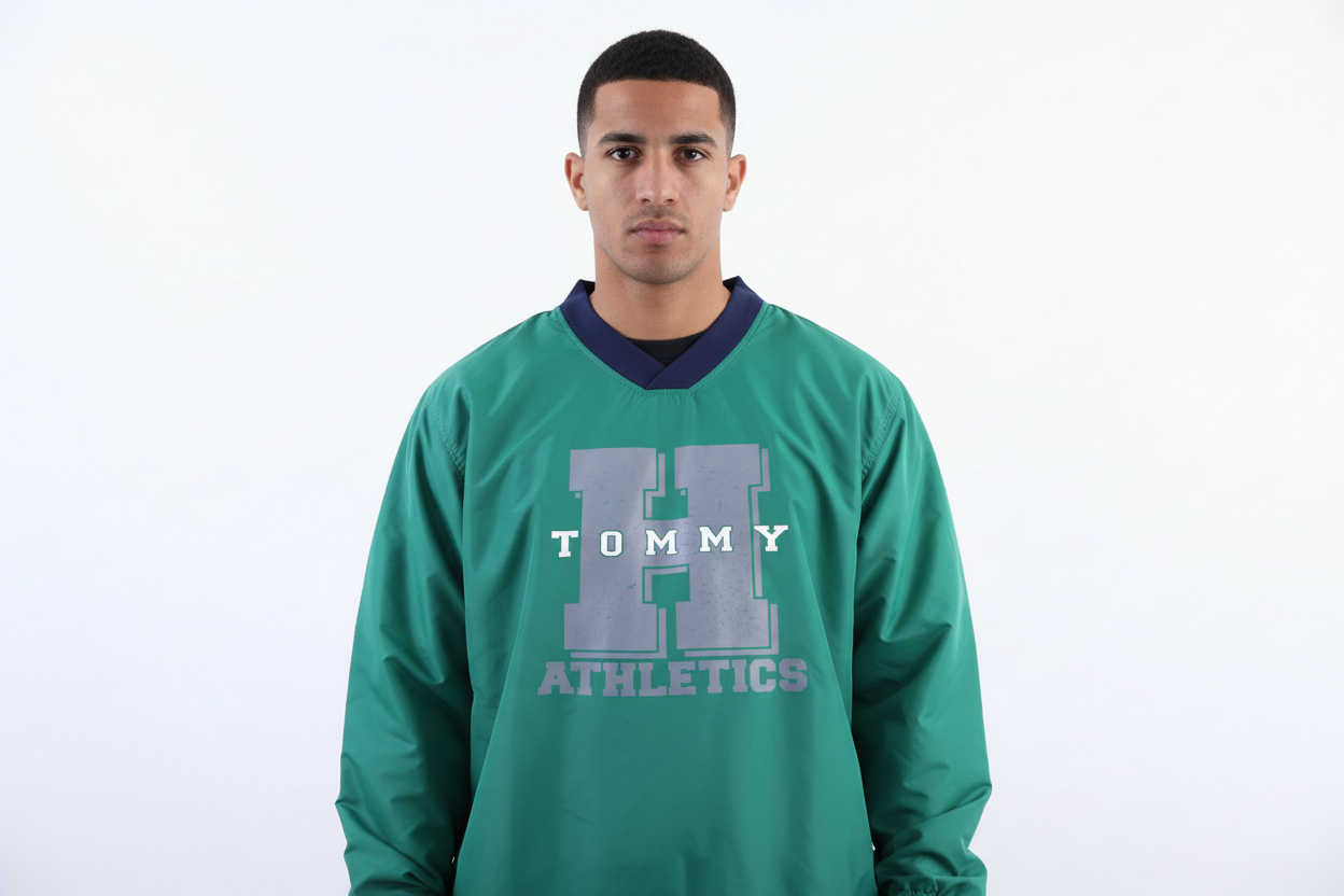 Vintage Tommy Hilfiger Athletics Pullover Windbreaker