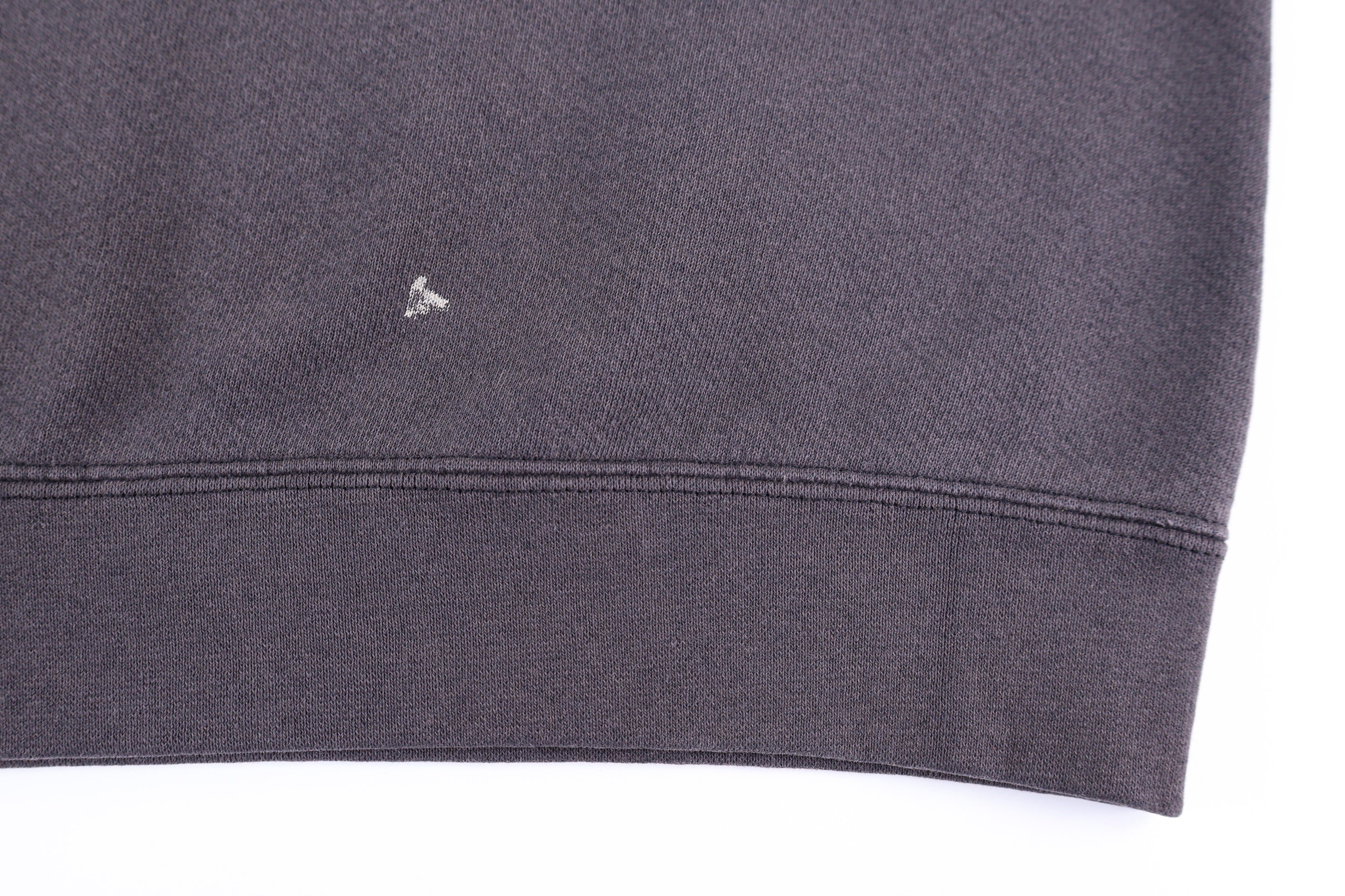 Vintage Nike Embroidered Logo Grey Sweatshirt
