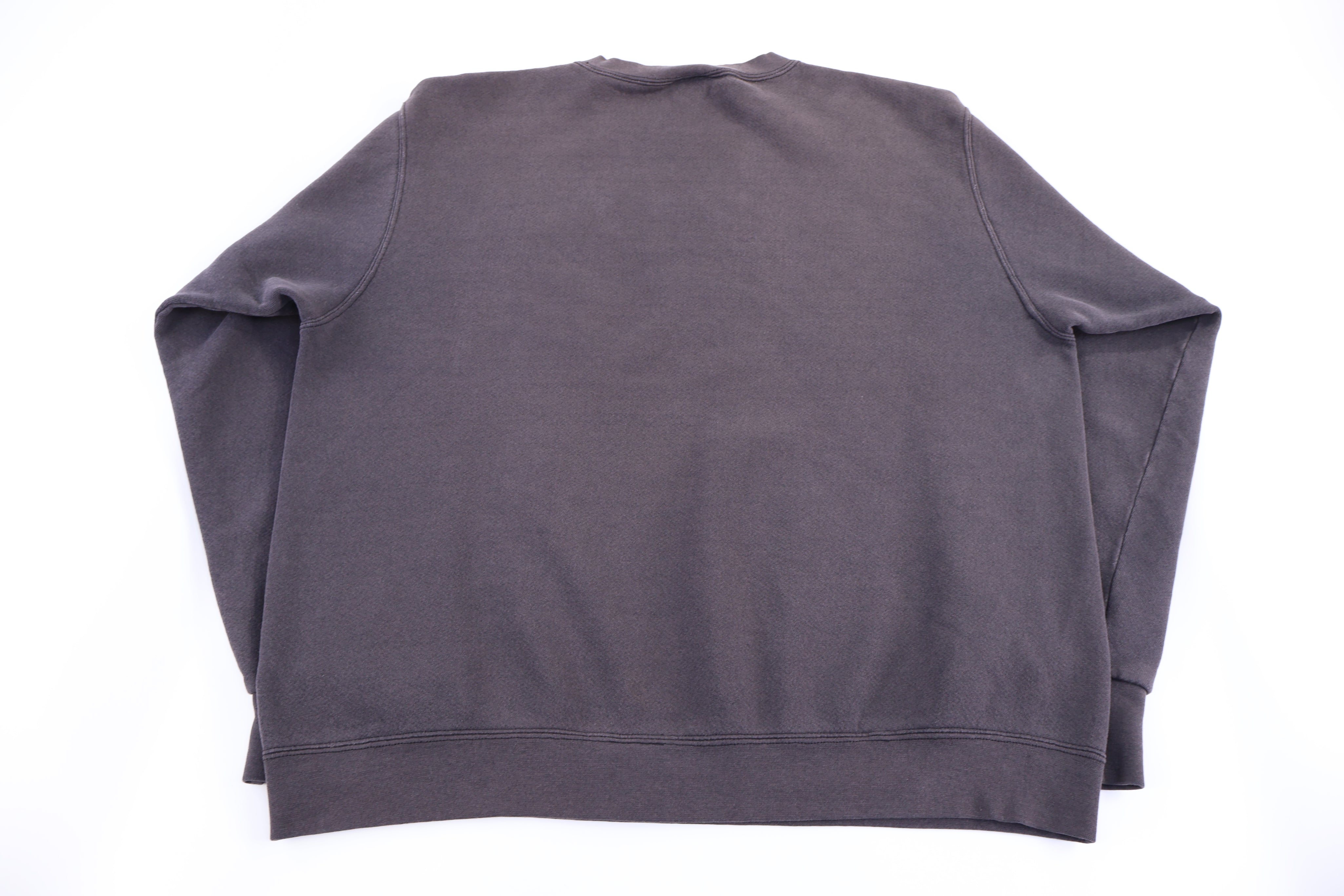 Vintage Nike Embroidered Logo Grey Sweatshirt