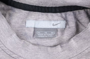 Vintage Nike Embroidered Logo Grey Sweatshirt