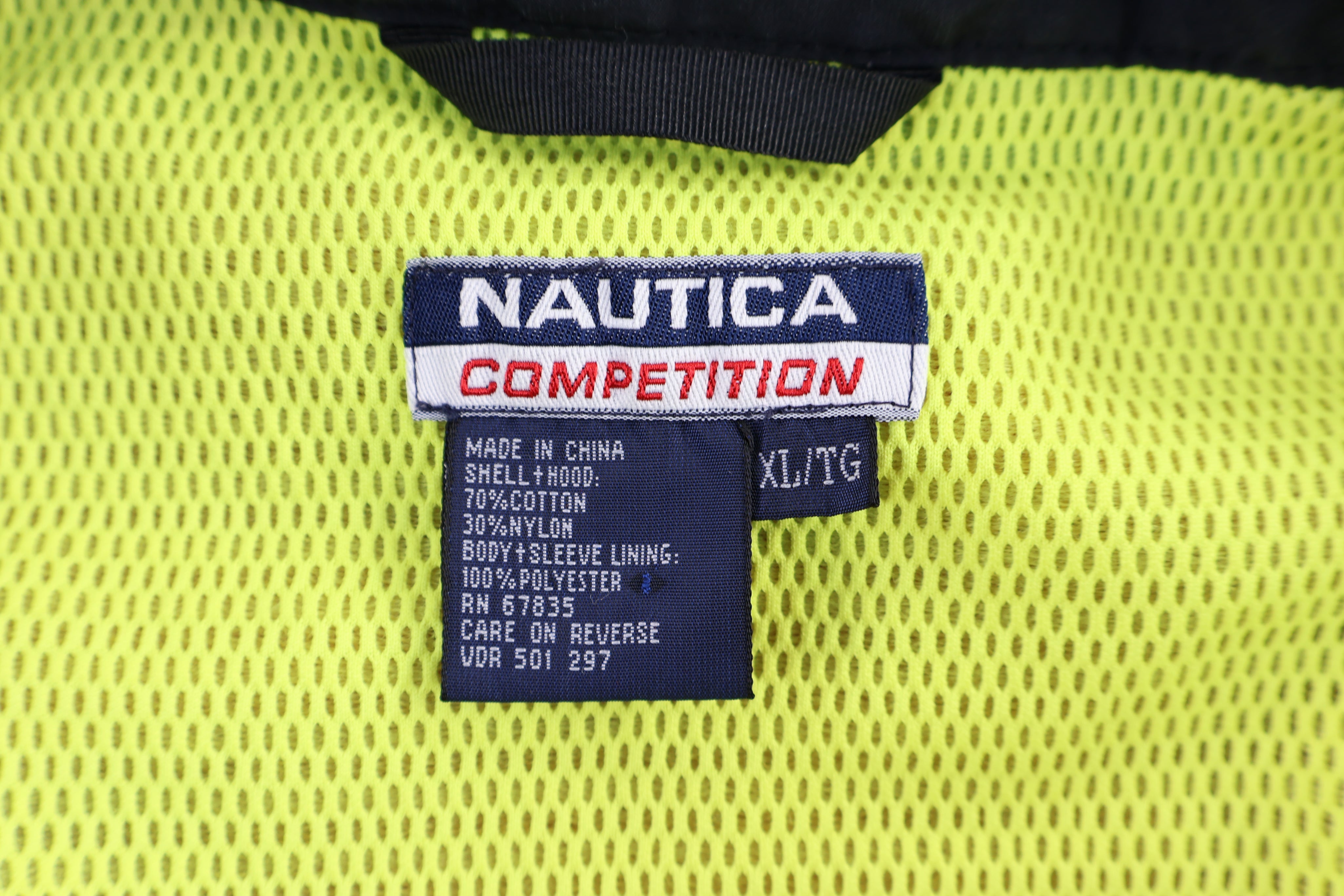 Nautica Competition Red Full Zip Jacket