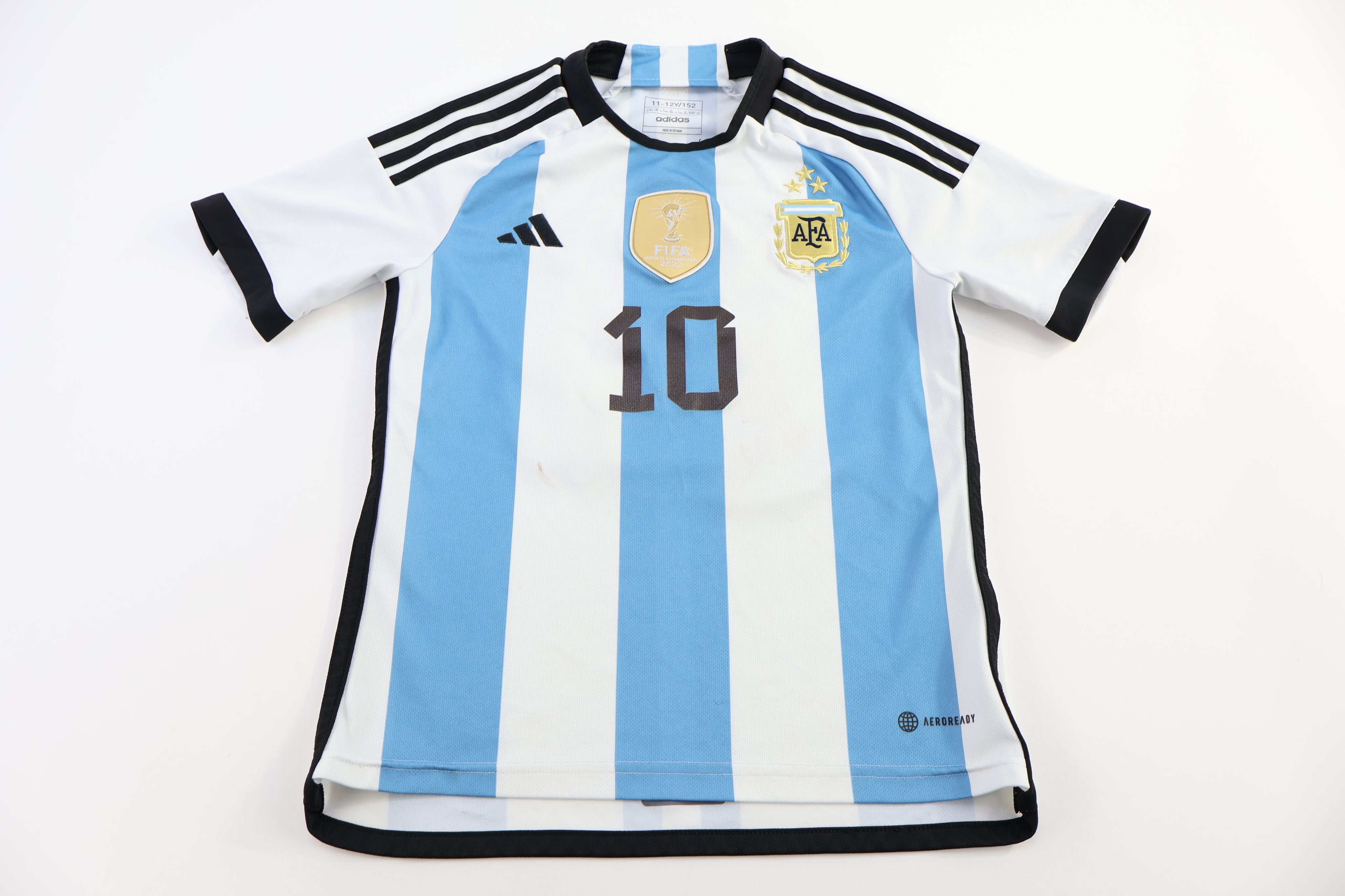 Youth Lionel Messi Argentina Soccer Jersey