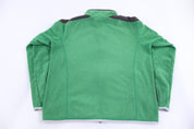 Patagonia Logo Patch Green Full Zip Sweater