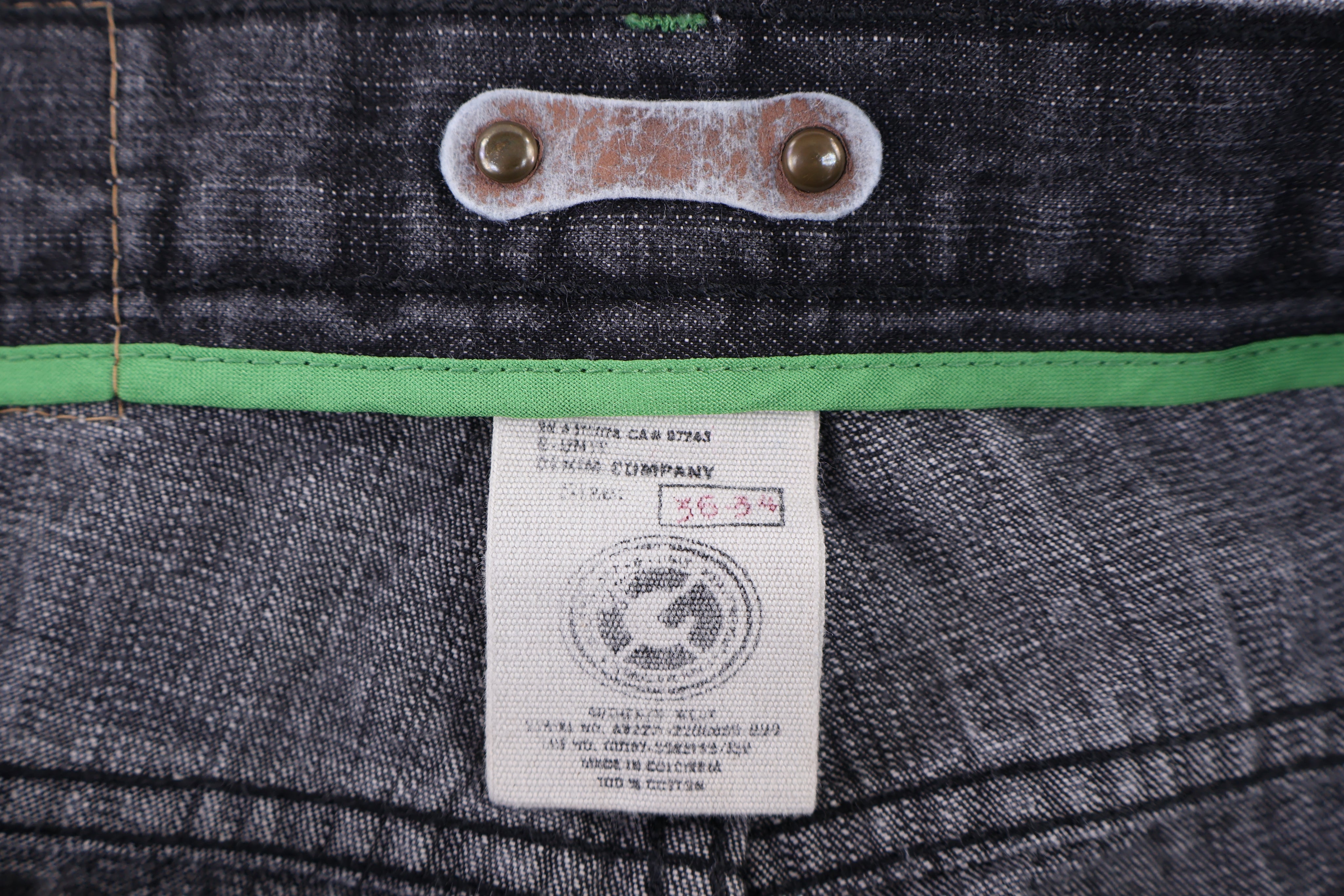 Y2K G Unit Grey Denim Jeans