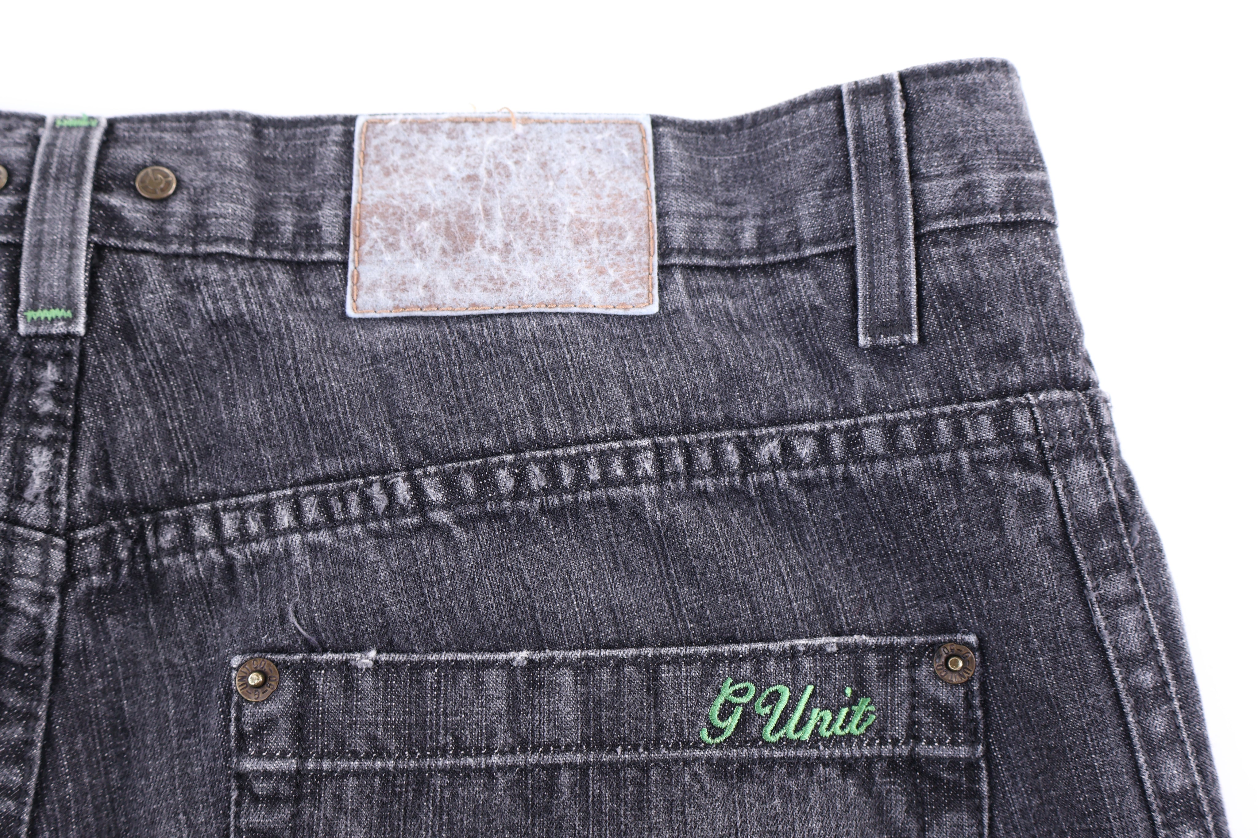 Y2K G Unit Grey Denim Jeans