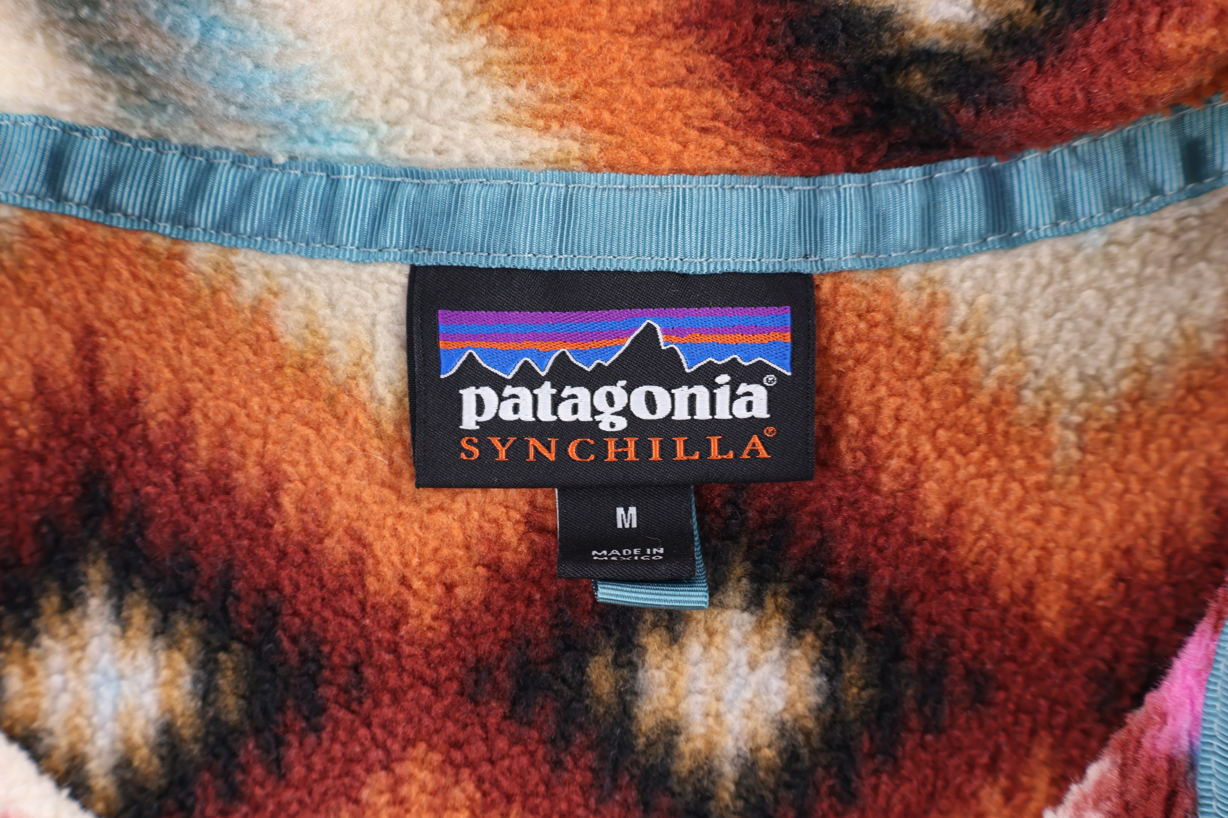 Patagonia Synchilla Logo Patch Snap-T Fleece Pullover