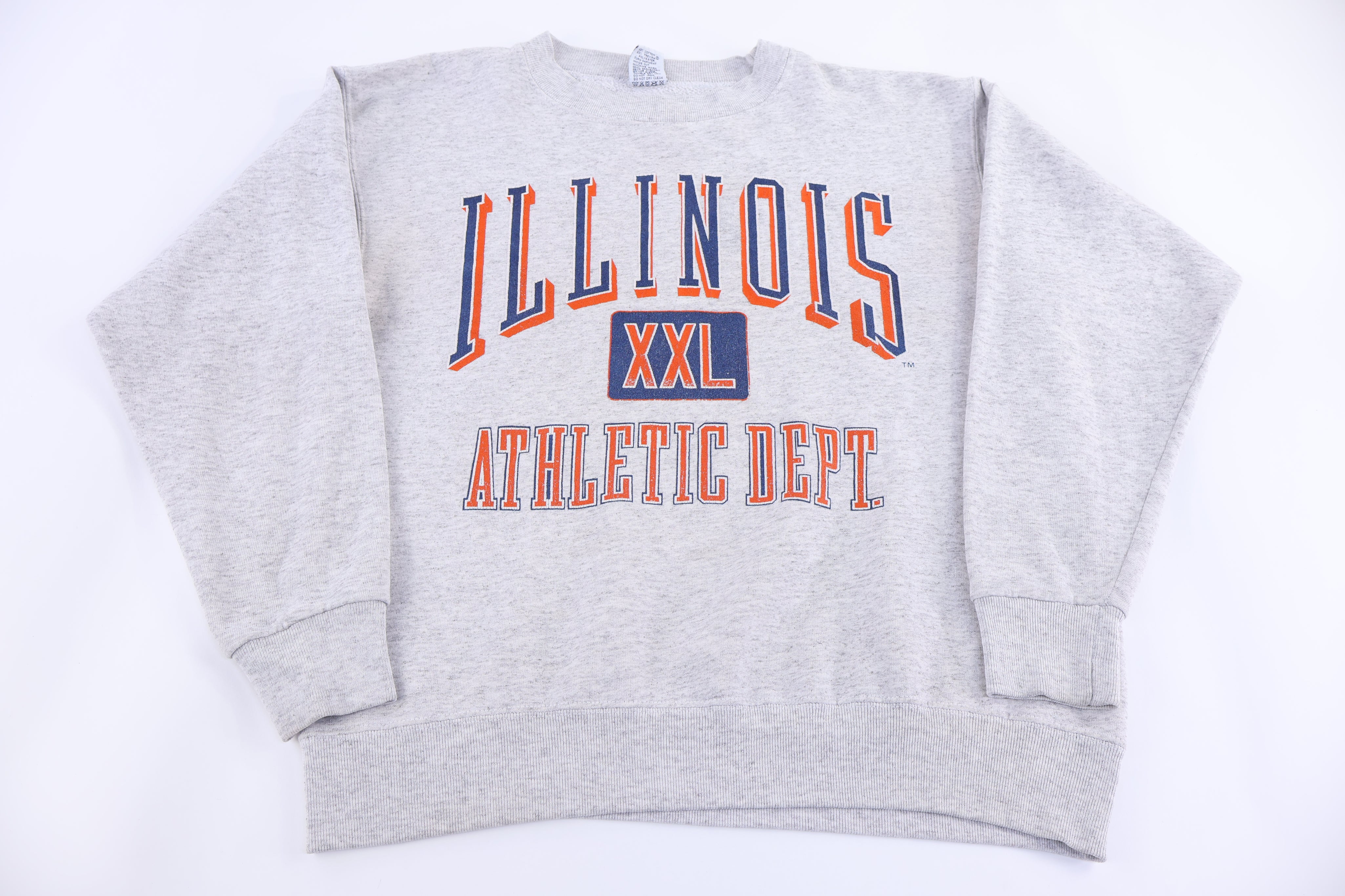 90's University of Illinois Athletic Determent Sweatshirt