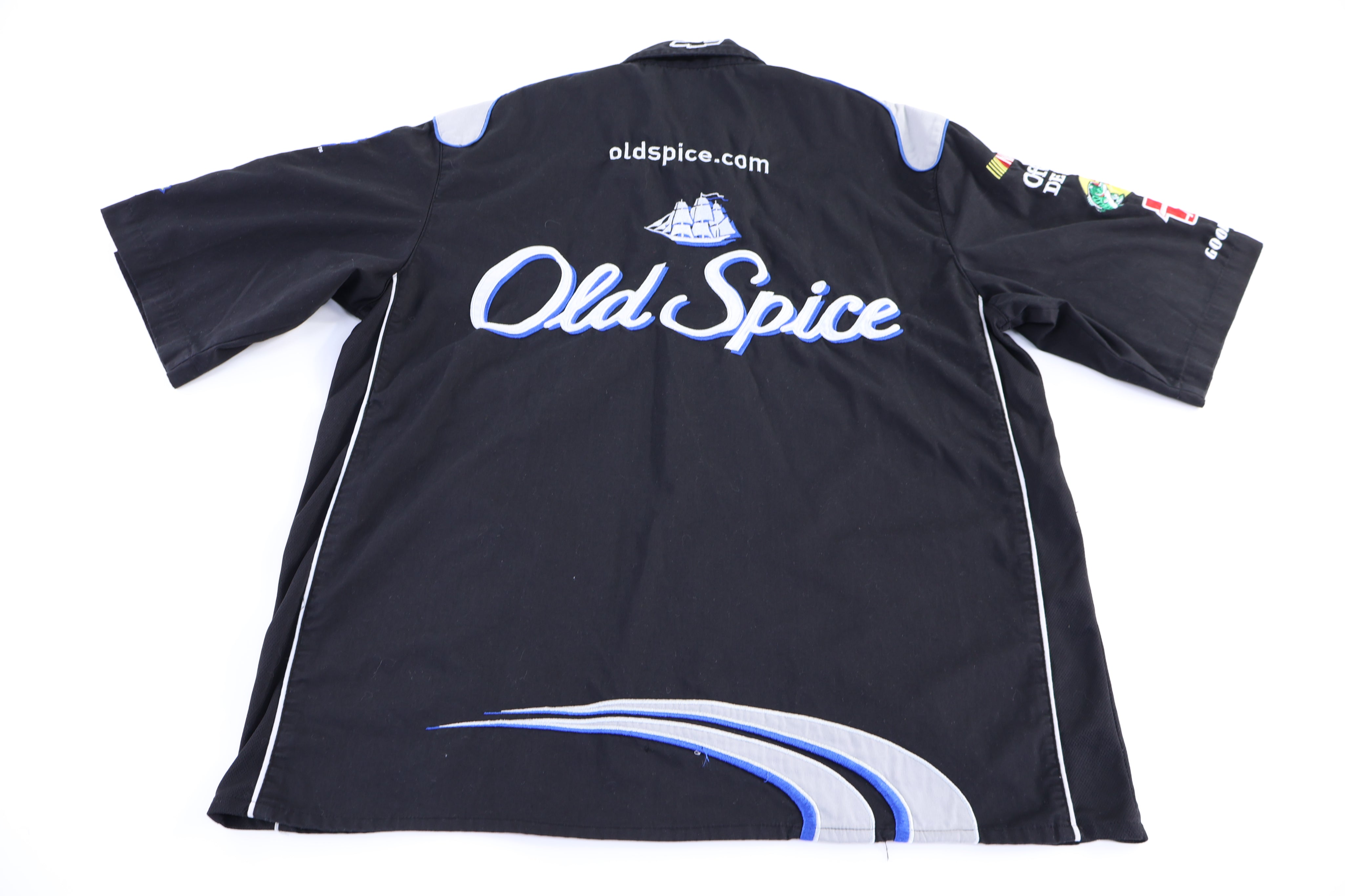 Nascar Old Spice Racing Button Down